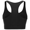 Medium support sports bra with a woven logo, Size: XS, 3 image