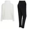 Freddy Fleece track suit with a high neck, Lurex stripes and straight-leg trousers, Size: L, 2 image