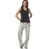 Body Action Terry Wide-Leg Jazz Γυναικείο Παντελόνι, Μέγεθος: S, 5 image