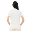 Benation Crew Neck Women's T-Shirt, Size: S, 4 image
