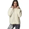 Body Action Zip Up Sherpa-Fleece Γυναικείο Μπουφάν, Μέγεθος: XS