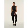Freddy Ankle-length high waist jersey leggings with lateral bands, Μέγεθος: L, 6 image