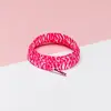 Mr Lacy Printies Zebra 130cm Hpinkwht Unisex Κορδόνι, Μέγεθος: 1, 4 image