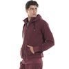 Body Action  Hooded Sweat Men's Jacket, Size: S