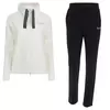 Freddy Fleece track suit with a high neck, Lurex stripes and straight-leg trousers, Size: L