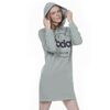 Body Action Women Oversized Hooded Dress Women's Dress, Size: L, 2 image