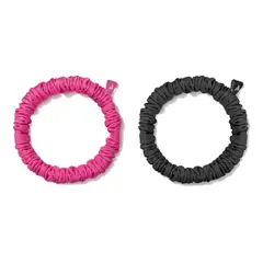 Adidas Hair Scrunchies Thin Blck Pink, Size: 1