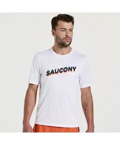 Saucony Stopwatch Graphic Ανδρικό Κοντομάνικο, Μέγεθος: M