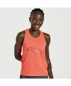 Saucony Stopwatch Singlet Γυναικείο Αμάνικο, Μέγεθος: XS