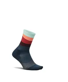Feetures Trail Max Cushion Mini Crew Unisex Socks, Size: 34-37