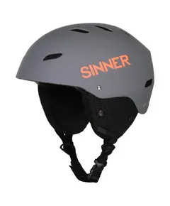 Sinner Bingham Rental Grey Orange Κράνος, Μέγεθος: M