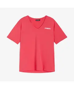 Freddy V-neck t-shirt in jersey, Μέγεθος: M