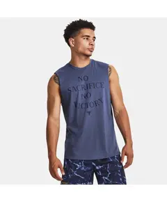 Under Armour Pjt Rock Sms Sl Tank Ανδρικό Αμάνικο, Μέγεθος: S