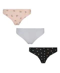 Body Glove Mini Printed Women's Slip Underwear, Size: S
