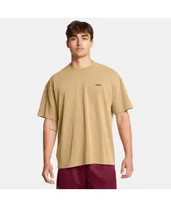Under Armour Heavyweight Oversized Logo Wash Ανδρικό Κοντομάνικο, Μέγεθος: S