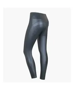 Freddy WR.UP® ankle-length trousers in metallic faux leather with a high waistband, Μέγεθος: S