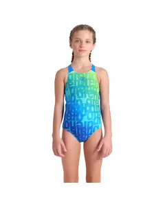 Arena Girl'S  Multi Colours Swimsuit , Μέγεθος: 6Y