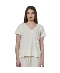 Body Action W V-Neck T-Shirt Γυναικείο Κοντομάνικο, Μέγεθος: XS