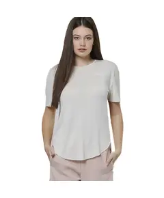 Body Action W Modal Blend Raw Cut T-Shirt Γυναικείο Κοντομάνικο, Μέγεθος: XS