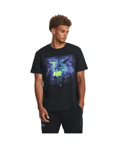 Under Armour Ua Pjt Rock Wolf  Hw Ss Men's T-Shirt, Size: L