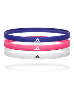 Adidas Hairbands Lucid Bl Pink White, Size: 1