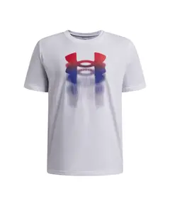 Under Armour Ua B Logo Blur Ss Παιδική Μπλούζα, Μέγεθος: M