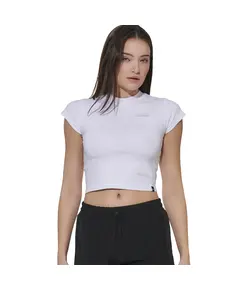 Body Action W Cropped Stretch Jersey Tsh Γυναικείο Κοντομάνικο, Μέγεθος: S