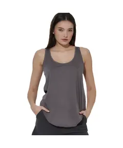 Body Action W Modal Tank Top Γυναικείο Αμάνικο, Μέγεθος: XS