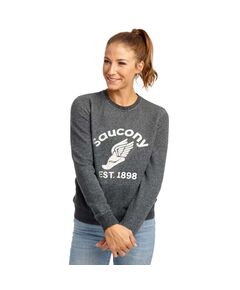 Saucony Midweight Graphic Crew Sweater, Μέγεθος: M