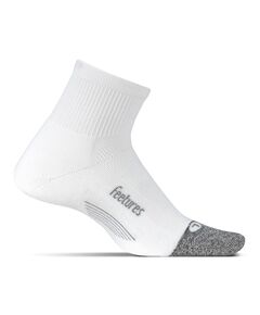 Feetures Elite Light Cushion Quarter Unisex Socks, Size: 34-37