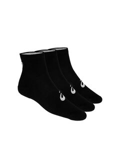 ASICS 3ppk Quarter Unisex Socks, Size: 35-38