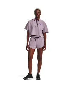 Under Armour Ua Pjt Rck Dsrpt Terry Short Γυναικείο Σόρτς, Μέγεθος: S
