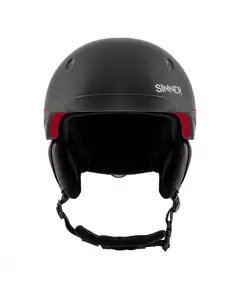 Sinner Titan Matte Black Red Κράνος, Μέγεθος: M