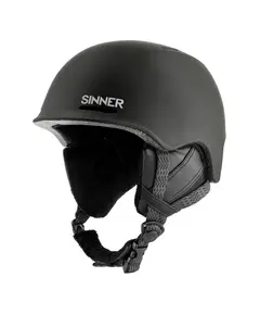 Sinner Fortune Matte Black Helmet, Size: S