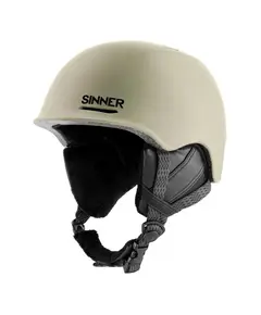 Sinner Fortune Matte Light Grey Helmet, Size: S