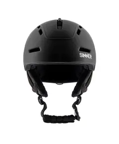 Sinner Silverton Matte Black Helmet, Size: S