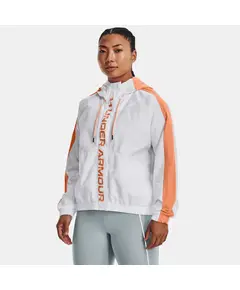 Under Armour Rush Woven Fz Jacket Women's Longsleeve, Size: S
