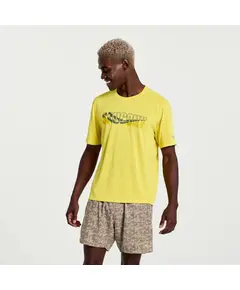 Saucony Stopwatch Graphic Short Sleeve Ανδρικό Κοντομάνικο, Μέγεθος: S