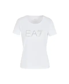 EA7 Emporio Armani Train Sparkle Rn  Big Logo Women's T-Shirt, Size: M