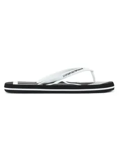 EA7 Emporio Armani Water Sports Oversize Logo Sandals, Size: 38
