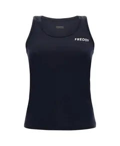 Freddy Sporty tank top in lightweight recycled breathable fabric, Μέγεθος: S