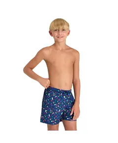 Arena B Beach Boxer Allover Kids' Swimsuit, Size: 6Y