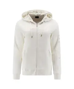 Freddy Sweatshirt with a hood lined in tropical print fabric, Μέγεθος: S