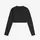 Freddy Cropped long-sleeve garment-dyed shirt in jersey, Μέγεθος: S