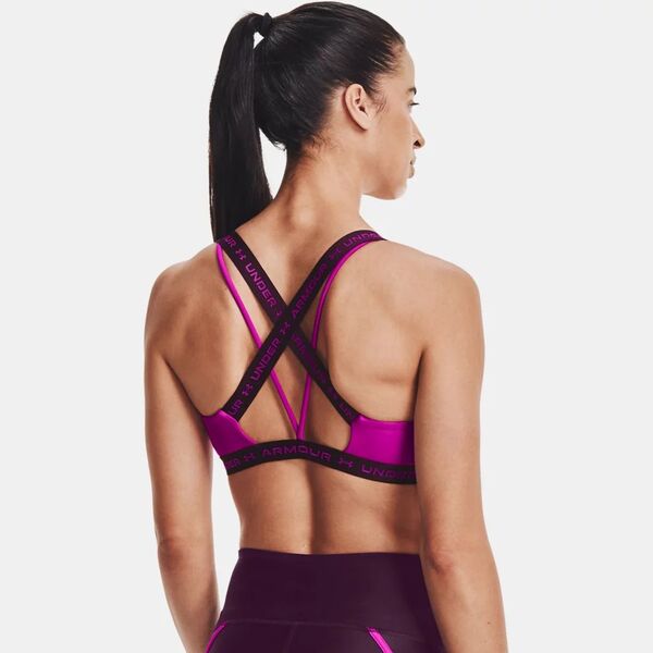 Under Armour Ua Crossback Low Women's Top Bra, Size: XS, 2 image