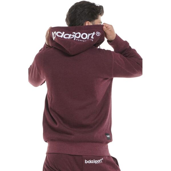 Body Action  Hooded Sweat Men's Jacket, Size: S, 2 image