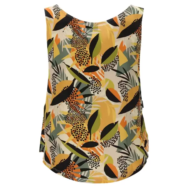 Freddy Tank top in two fabrics with printed back, Size: M, 2 image