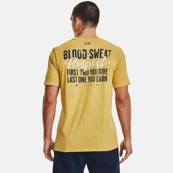 Under Armour Project Rock Respect Men's T-Shirt, Size: L, 2 image