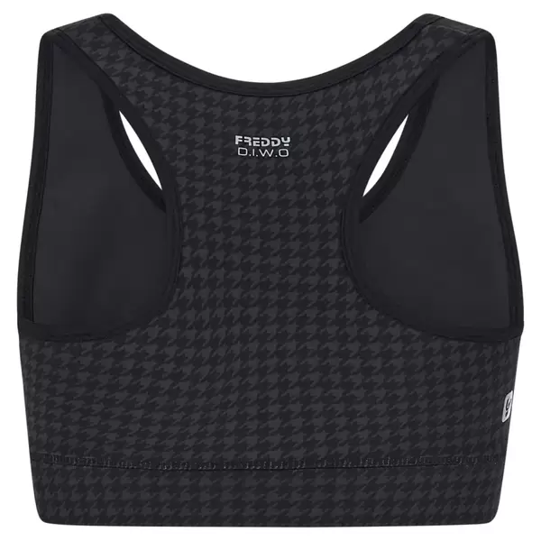 Freddy Breathable eco-friendly sports bra with an all-over print Γυναικείο Μπουστάκι, Μέγεθος: XS, 2 image