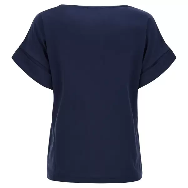 Freddy Kimono-sleeve viscose jersey t-shirt with a gold print and rhinestones Γυναικείο Κοντομάνικο, Μέγεθος: M, 2 image